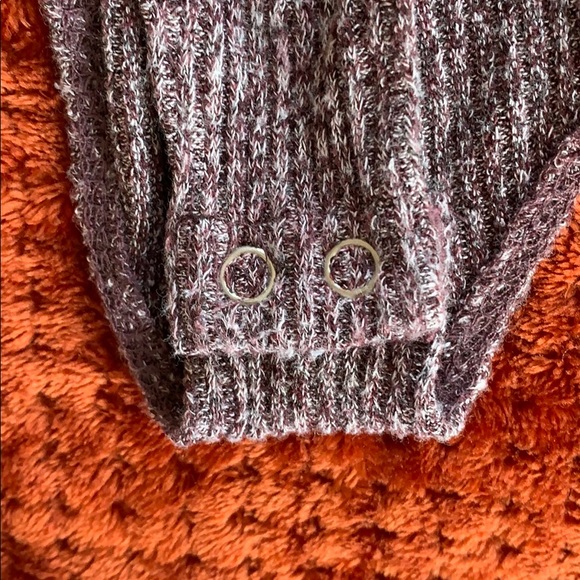 Forever 21 Purple Knit Off the shoulder Bodysuit - Picture 4 of 5